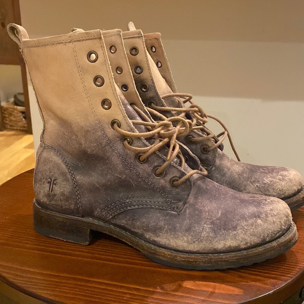 Frye Lace Up Boots